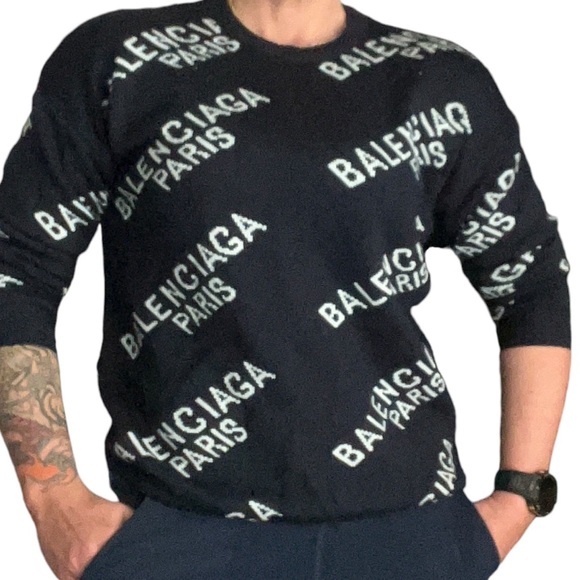 SOLD Balenciaga Cashmere Sweater - Picture 2 of 10